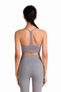 GSG Racerback Sports Bra – Grey