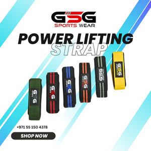 GSG Lifting Straps for Enhanced Weightlifting Performance | UAE