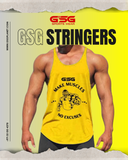 GSG Stringer Gym Singlets Yellow