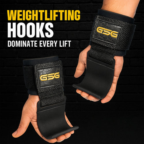 GSG Heavy Duty Weight Lifting Hook-Golden