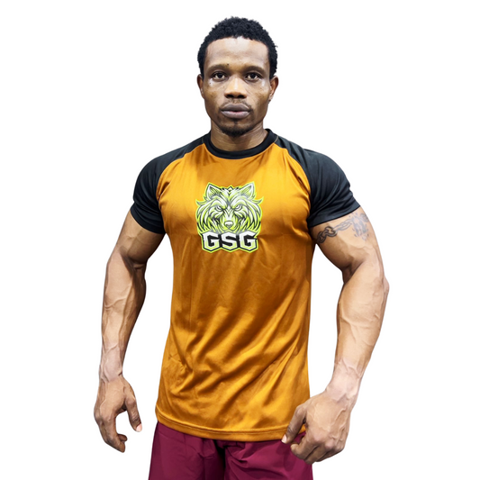 Gym T-Shirt –BROWN | Dry Fit Sportswear for Men