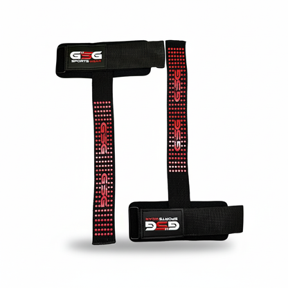 Heavy-Duty Power Lifting Strap-Red