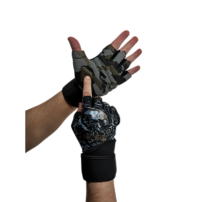 Gym Gloves Falcon Series-GREY