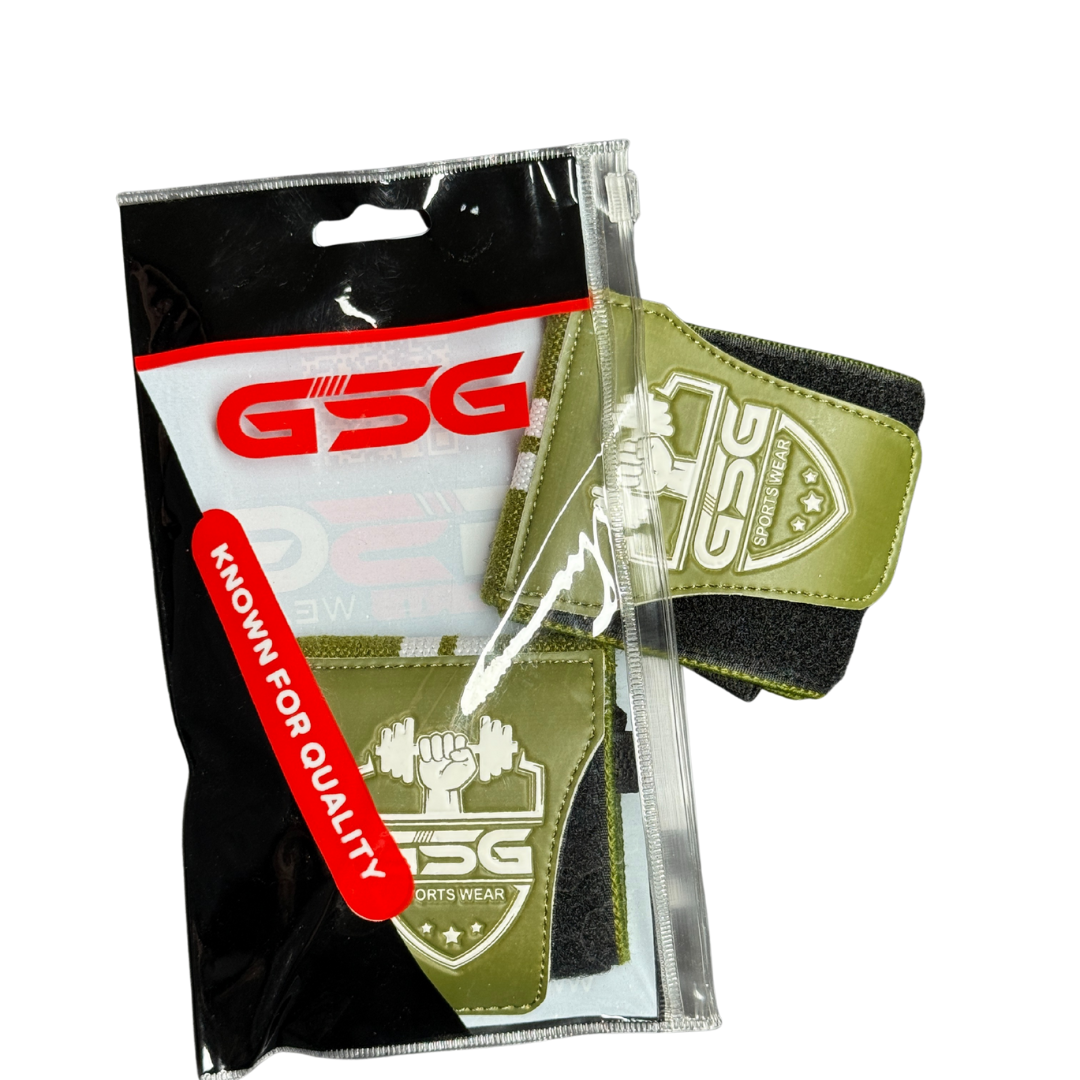 Wrist Straps – Green | GSG Sports Wear
