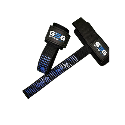 Heavy-Duty Power Lifting Strap-Blue