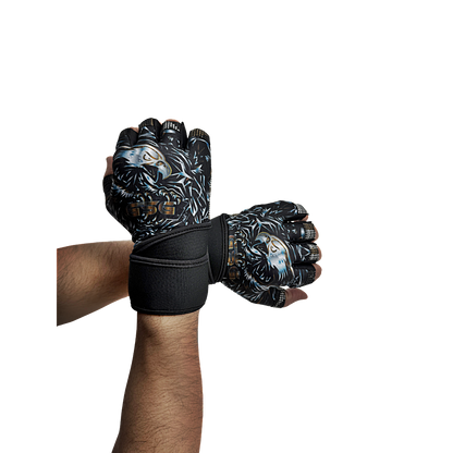 Gym Gloves Falcon Series-GREY