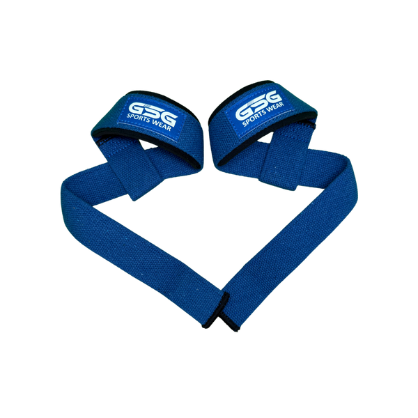 Heavy Duty Lifting Straps – For Weight Training & Wrist Support (Blue)