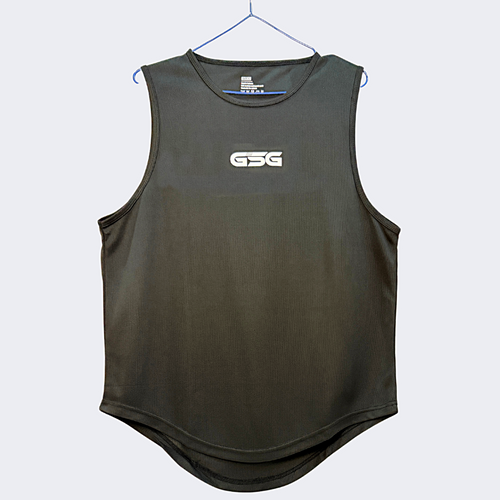 GSG Top Tank Dry-Fit Sleeveless Shirt – BLACK