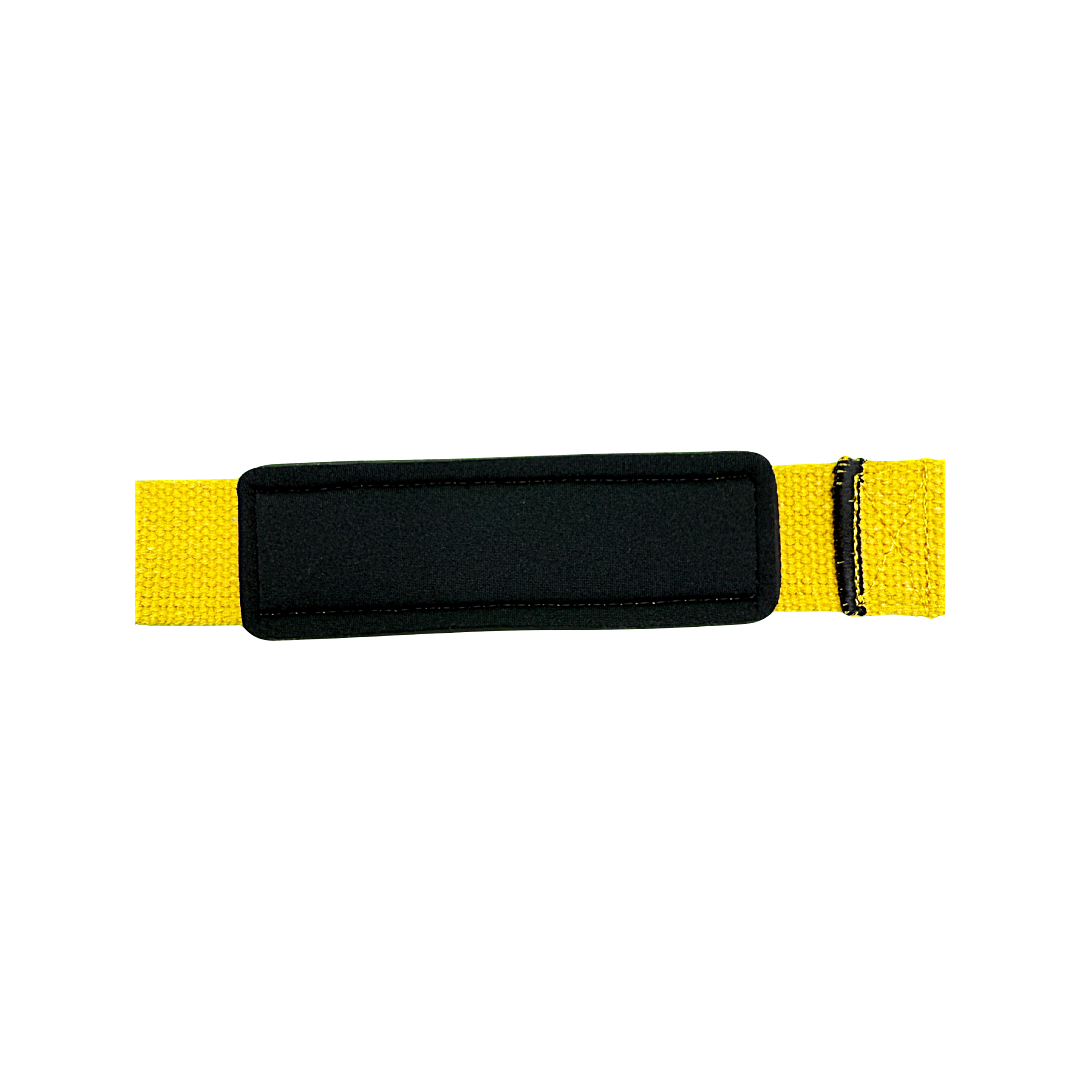 Heavy Duty Lifting Straps – For Weight Training & Wrist Support (Yellow)