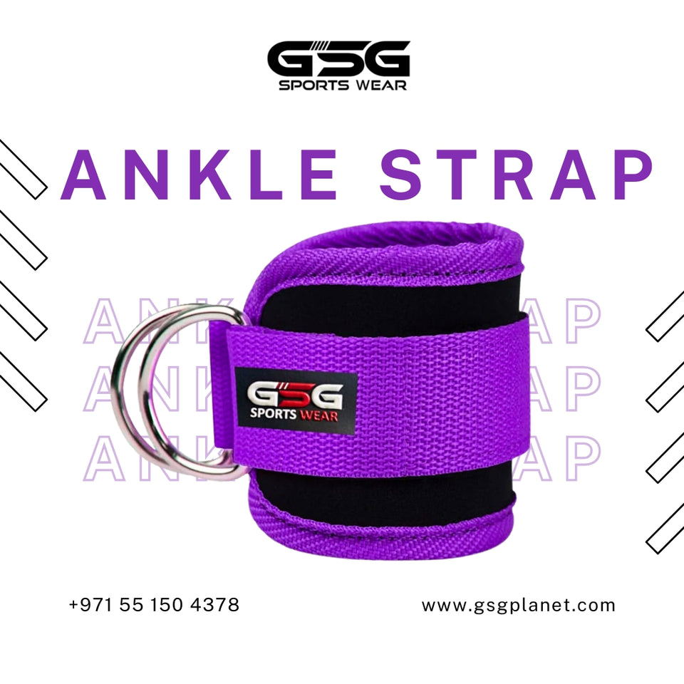 GSG Gym Ankle Strap - Purple