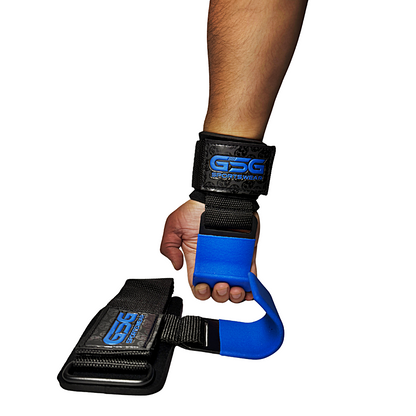 GSG Heavy Duty Weight Lifting Hook-Blue