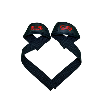 Heavy Duty Lifting Straps – For Weight Training & Wrist Support (Black)
