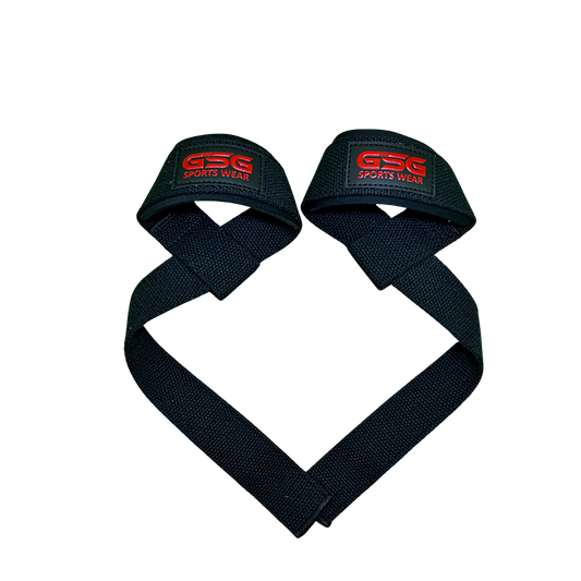 Heavy Duty Lifting Straps – For Weight Training & Wrist Support (Black)