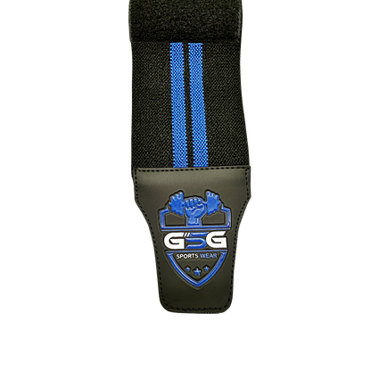 Wrist Straps – Blue & Black GSG Sports Wear
