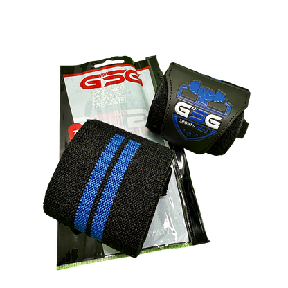 Wrist Straps – Blue & Black GSG Sports Wear