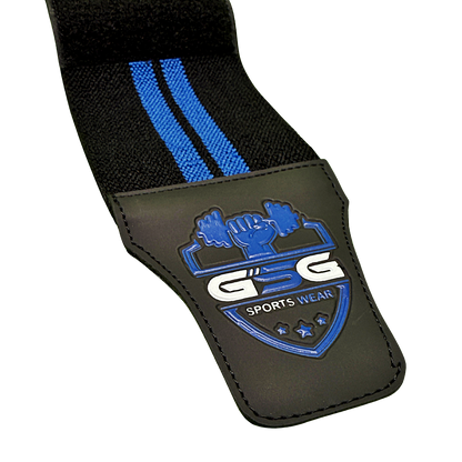 Wrist Straps – Blue & Black GSG Sports Wear