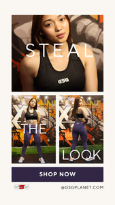 GSG Compression Leggings with Smartphone Pocket - Darkslateblue gsgplanet