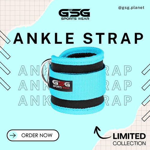 GSG Gym Ankle Strap - Blue