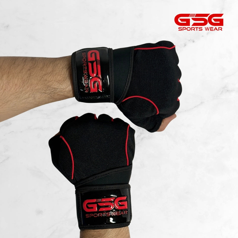 GSG MaxHold Gym Gloves - Red