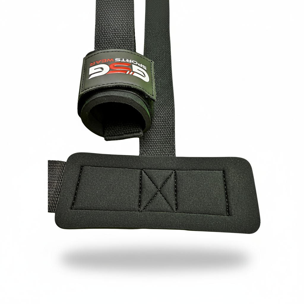 Heavy-Duty Power Lifting Strap-Red