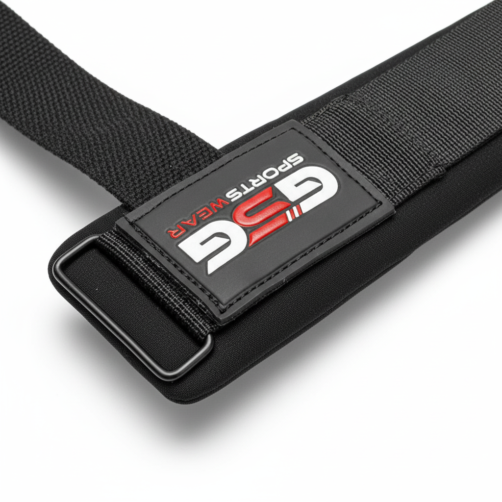 Heavy-Duty Power Lifting Strap-Red