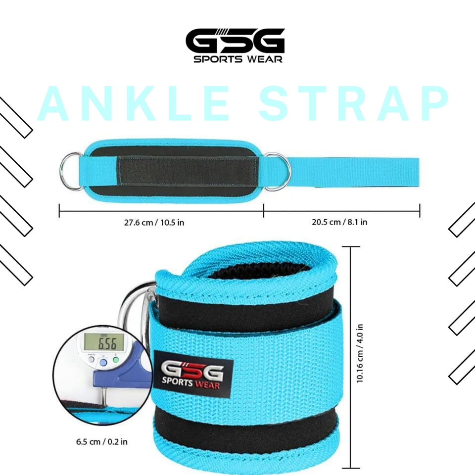 GSG Gym Ankle Strap - Blue