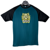 GSG Gym T-Shirt – Orange & Black | Dry Fit Sportswear for Men