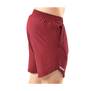 Active Wear Plain Shorts - Red