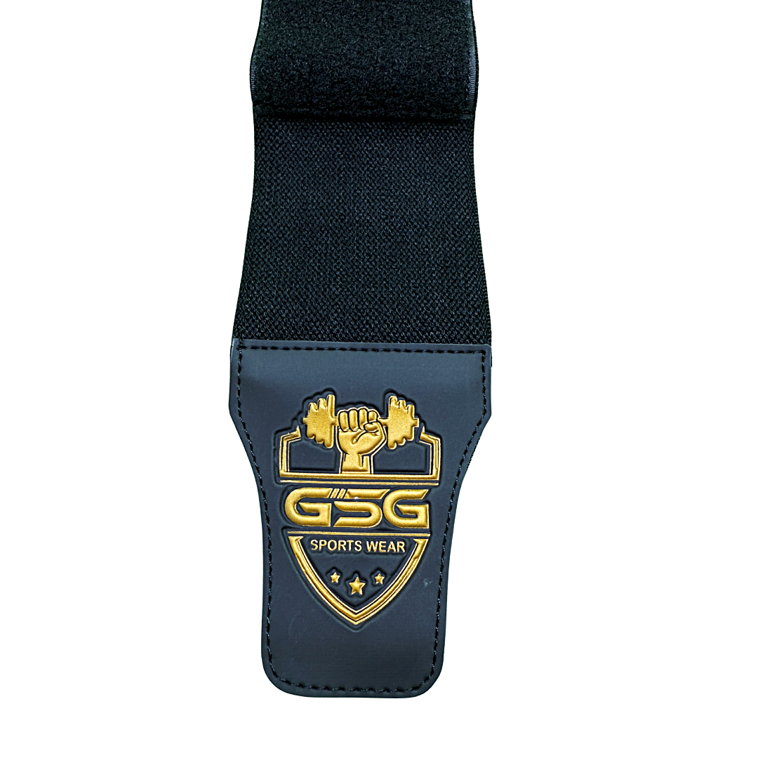 Wrist Straps – Black & Yellow GSG Sports Wear