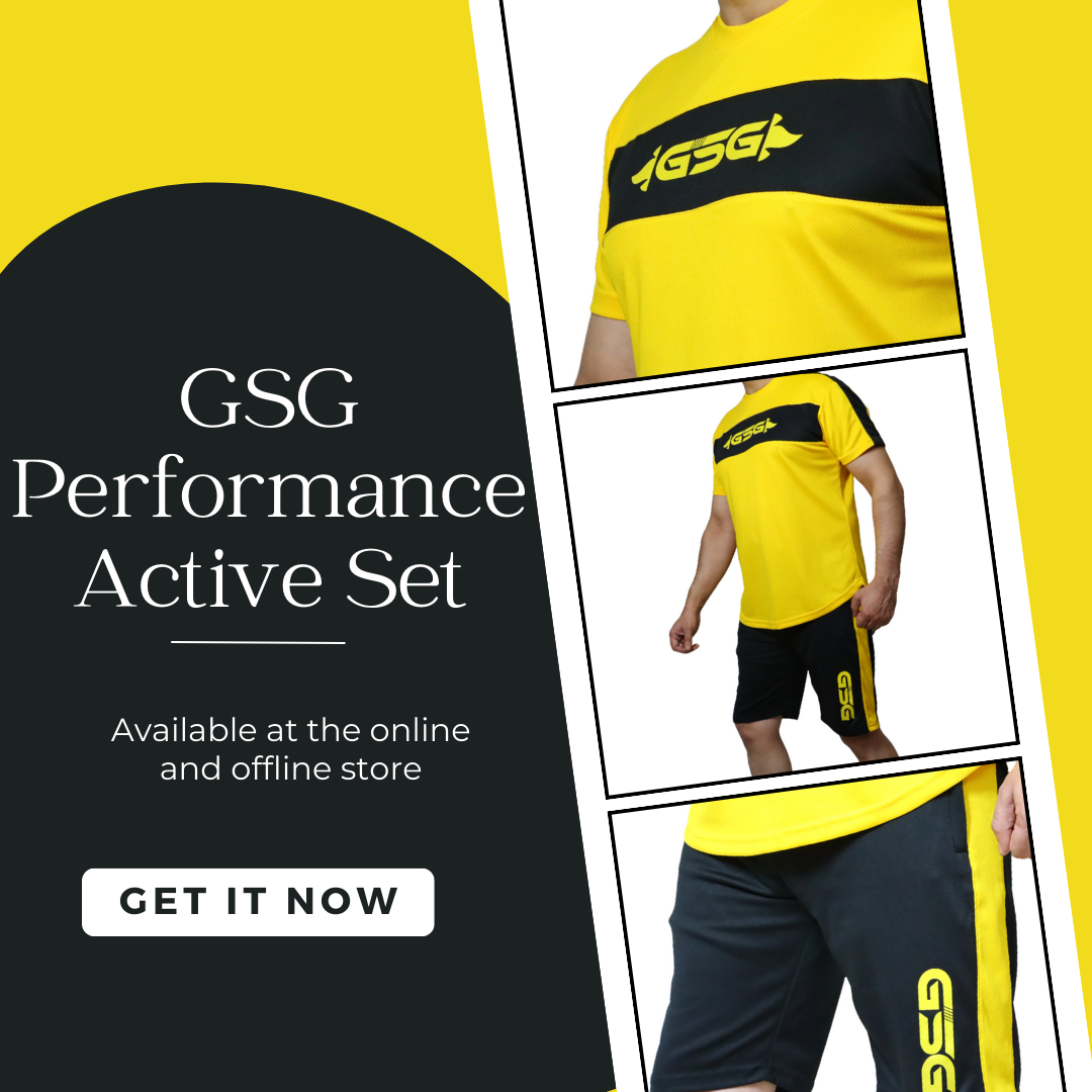 GSG Yellow Performance Active Set - Premium Activewear in UAE – GSG ...