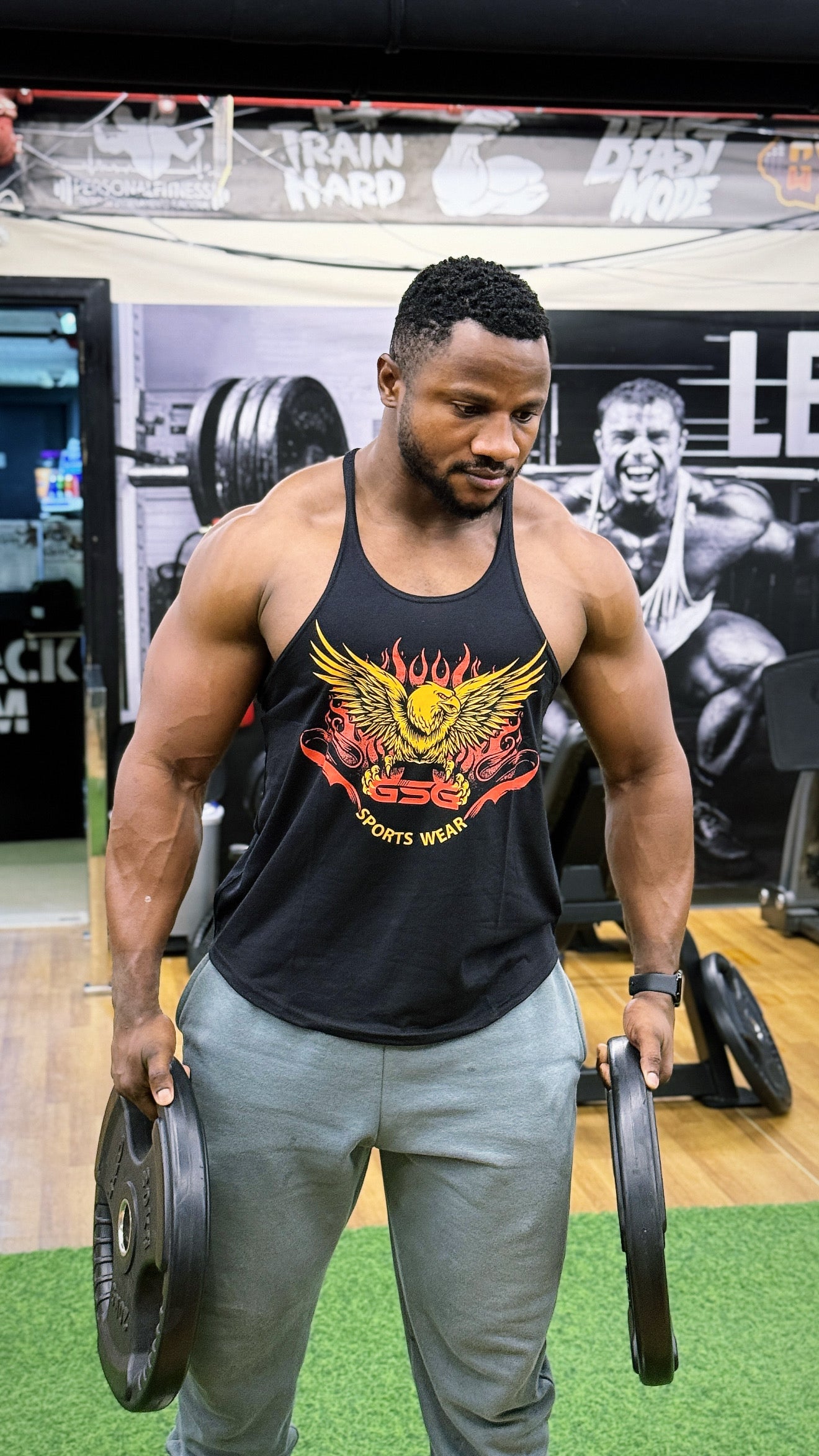 Stringer Gym Singlets – Muscle Fit, Breathable & Stylish