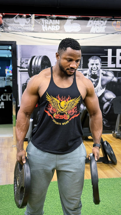 Stringer Gym Singlets – Muscle Fit, Breathable & Stylish