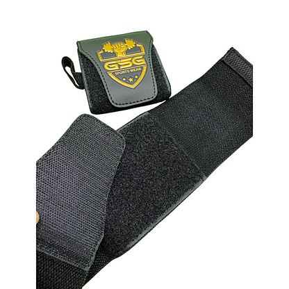 Wrist Straps – Black & Yellow GSG Sports Wear
