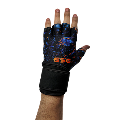 Gym Gloves Falcon Series-Blue