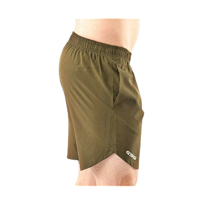 Active Wear Plain Shorts - Green