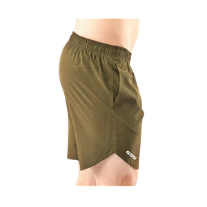 Active Wear Plain Shorts - Green