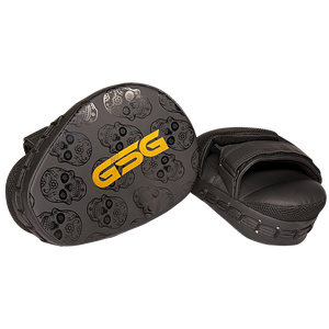 Skull Strike Focus Pads – Black & Gold