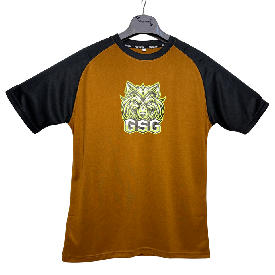 Gym T-Shirt –BROWN | Dry Fit Sportswear for Men