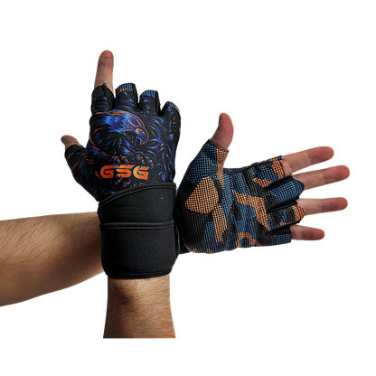 Gym Gloves Falcon Series-Blue
