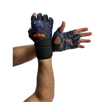 Gym Gloves Falcon Series-Blue