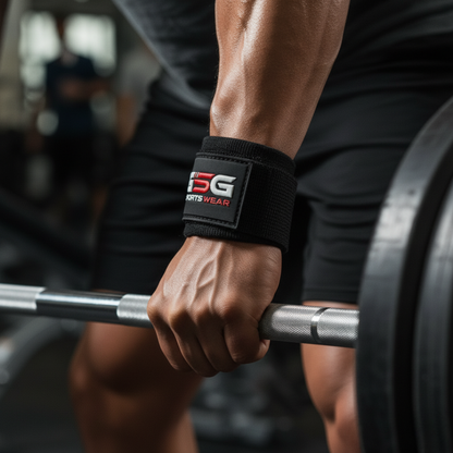 Heavy-Duty Power Lifting Strap-Red