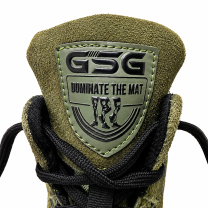 Professional Gym Wrestling & Boxing Shoes | Lightweight Leather Training Shoes with Ankle Support