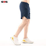 Active Wear Plain Shorts - Navy Blue gsgplanet