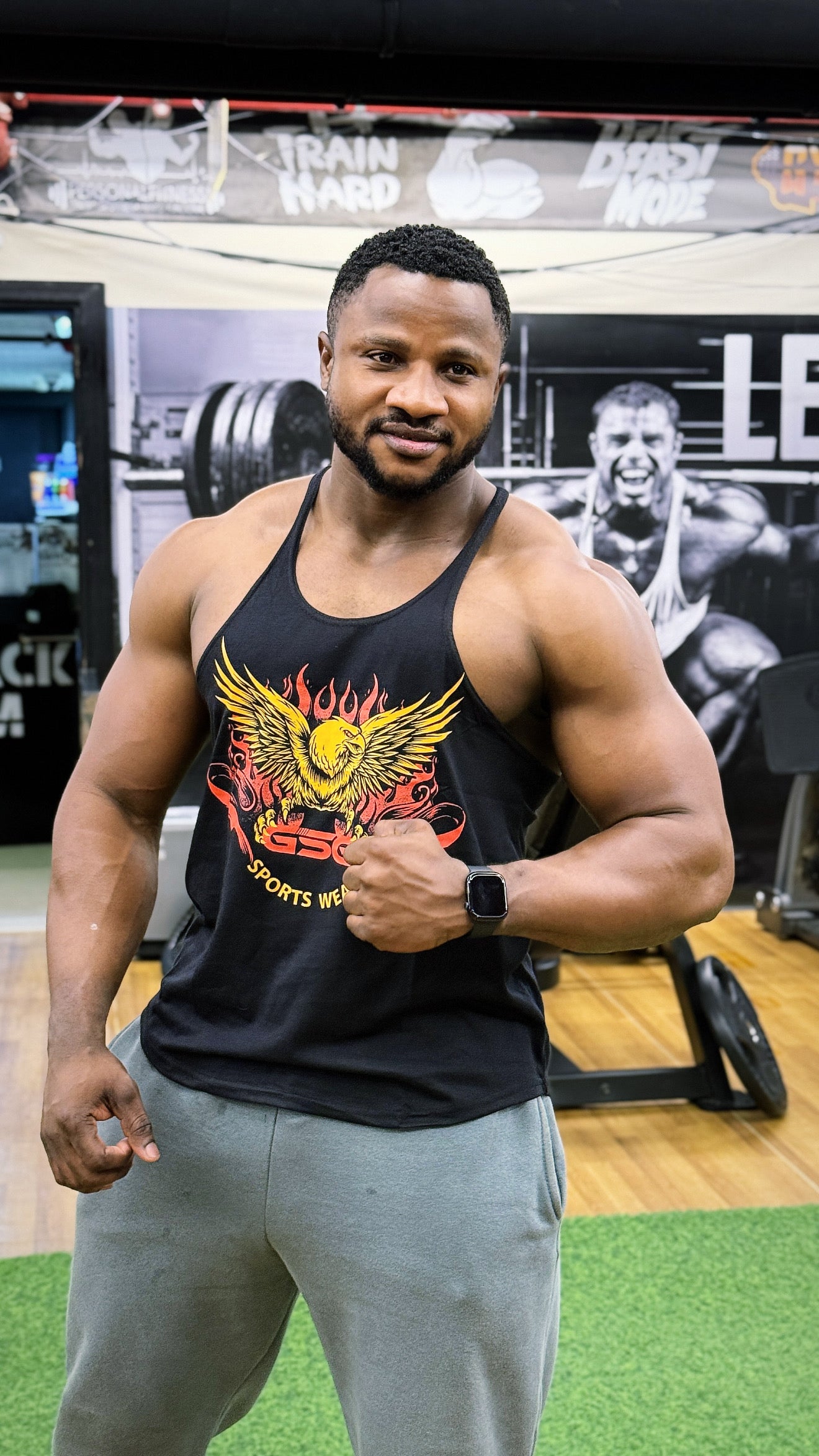Stringer Gym Singlets – Muscle Fit, Breathable & Stylish