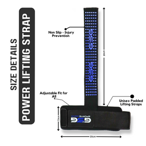Heavy-Duty Power Lifting Straps