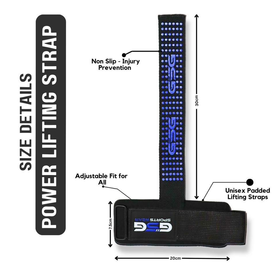 Heavy-Duty Power Lifting Straps