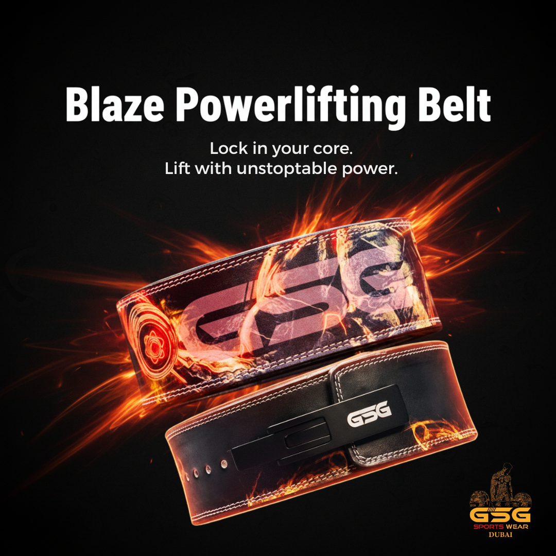 GSG Blaze Lever Belt - Premium Powerlifting Belt