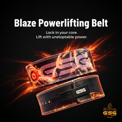 GSG Blaze Lever Belt - Premium Powerlifting Belt