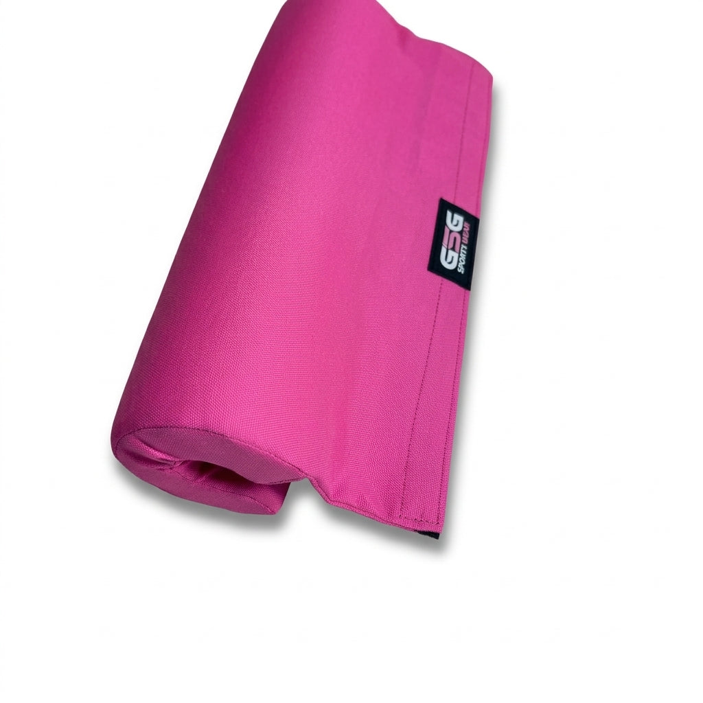 GSG Women's Barbell Pad – High-Density Foam Squat & Hip Thrust Cushion (Pink)