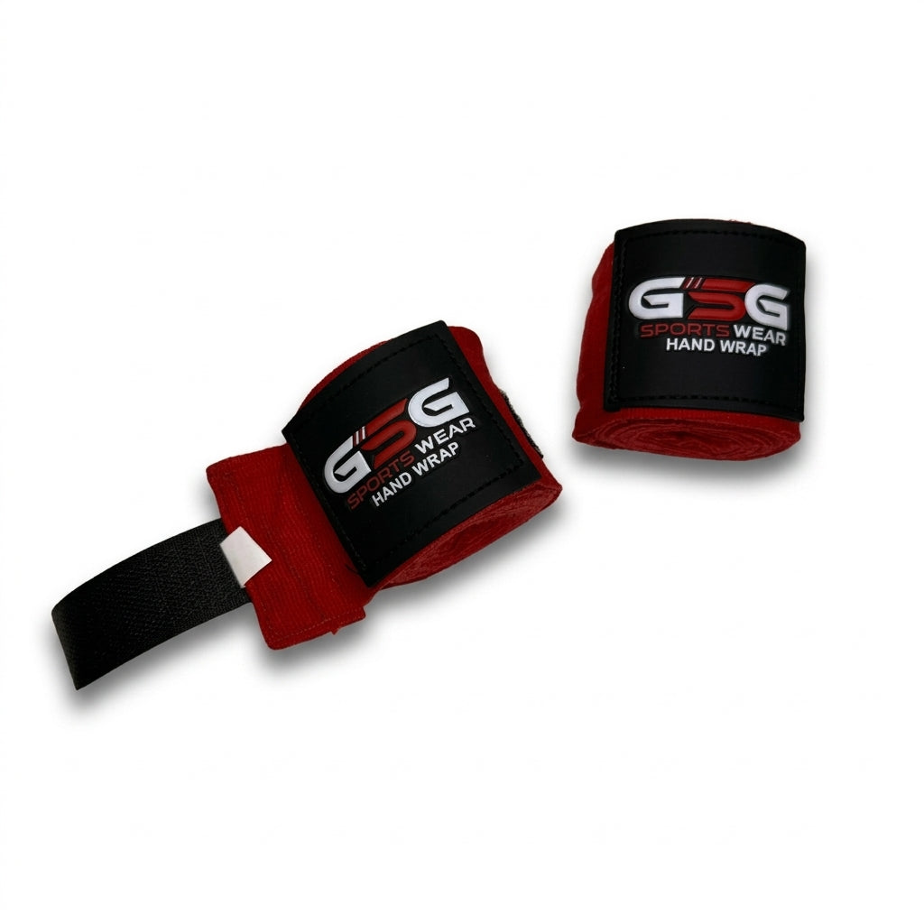 Hand Wraps GSG – Comfortable & Breathable, 3.5M/4M/4.5M (Black, Navy, Red)